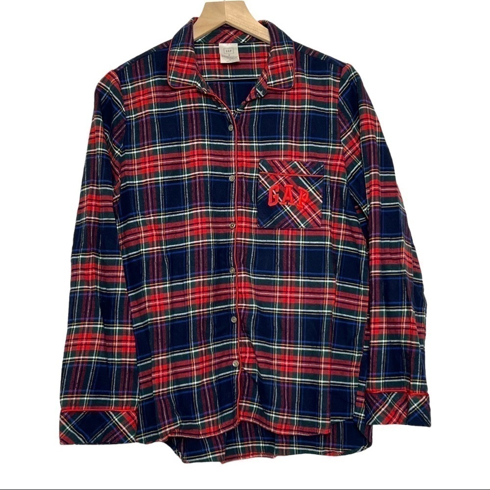 Pendleton X Gap Heritage Tartan Plaid Monogram Po… - image 2